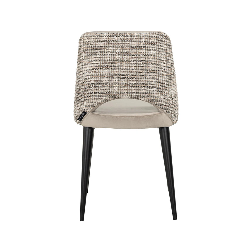 Essstuhl Tabitha mit flammhemmendem Bezug in trendy nature als 2er-Set von Richmond Interiors – Bild 5