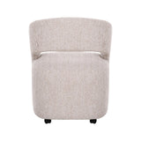 Essstuhl Vixen mit Rollen in natural linear von Richmond Interiors – Bild 4