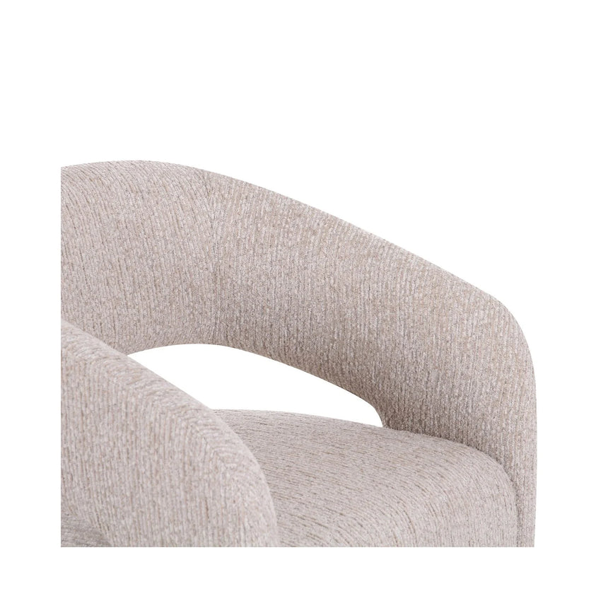 Essstuhl Vixen mit Rollen in natural linear von Richmond Interiors – Bild 6