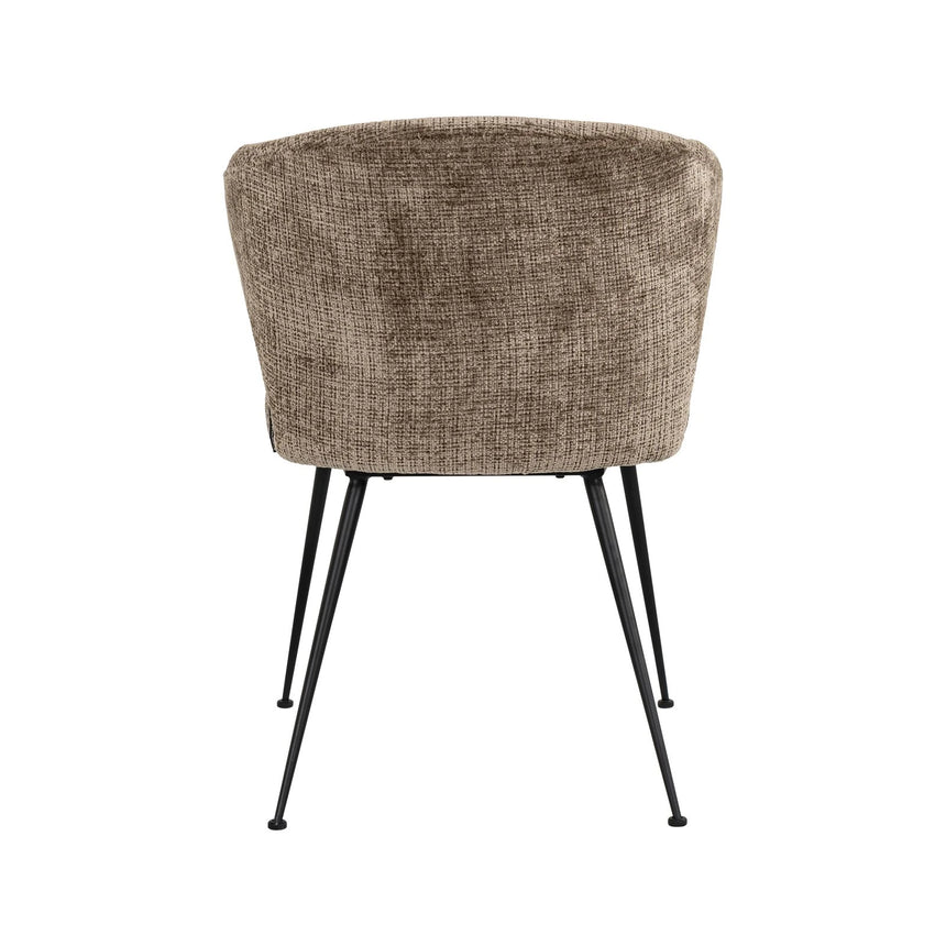 Essstuhl Xandra mit flammhemmendem Bezug in niagara stone, 59x67x80 cm von Richmond Interiors – Bild 5