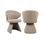 Essstuhl Zenith in mocca boldweave von Richmond Interiors – Bild 1