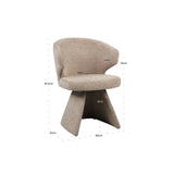 Essstuhl Zenith in mocca boldweave von Richmond Interiors – Bild 8