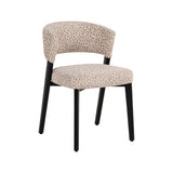 Essstuhl Zeno in beige leopard, 51x59x78 cm von Richmond Interiors – Bild 2