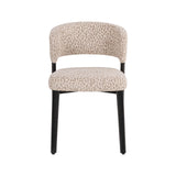 Essstuhl Zeno in beige leopard, 51x59x78 cm von Richmond Interiors – Bild 3