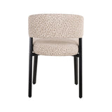 Essstuhl Zeno in beige leopard, 51x59x78 cm von Richmond Interiors – Bild 5