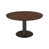 Esstisch Baldwin aus Mangoholz und Eisen in spicebrown, 130x130x76 cm von Richmond Interiors – Bild 1