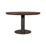 Esstisch Baldwin aus Mangoholz und Eisen in spicebrown, 130x130x76 cm von Richmond Interiors – Bild 2