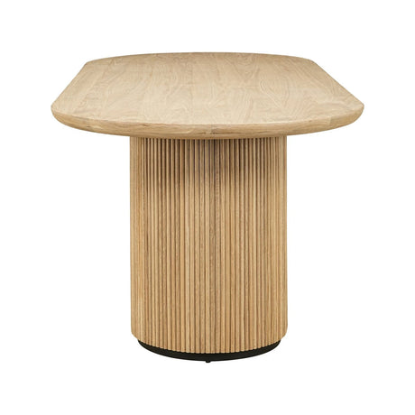 Esstisch Belfort aus Eichenfurnier in beige, 280x100x76 cm von Richmond Interiors – Bild 2