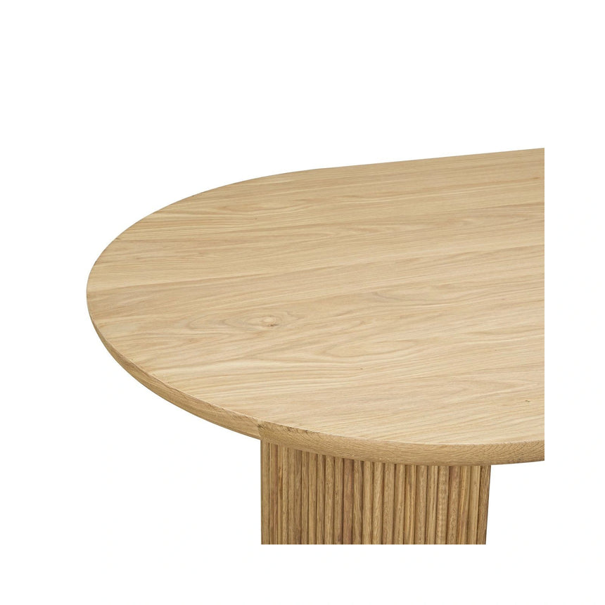 Esstisch Belfort aus Eichenfurnier in beige, 280x100x76 cm von Richmond Interiors – Bild 3