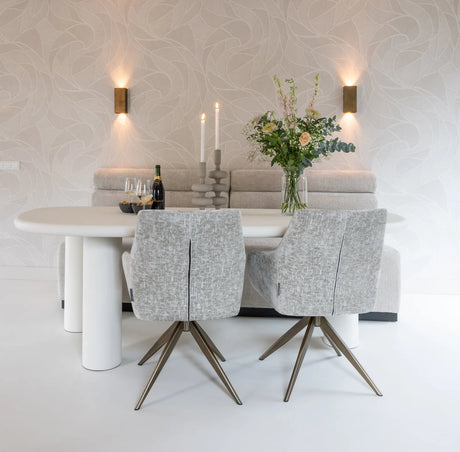 Esstisch Bloomstone in weiß, 235x120x76 cm von Richmond Interiors – Produktbild 11