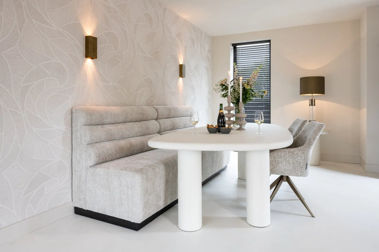 Esstisch Bloomstone in weiß, 235x120x76 cm von Richmond Interiors – Produktbild 7