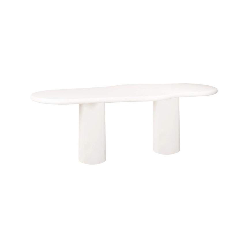 Esstisch Bloomstone in weiß, 260x120x77 cm von Richmond Interiors – Produktbild 1