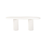 Esstisch Bloomstone in weiß, 260x120x77 cm von Richmond Interiors – Produktbild 3