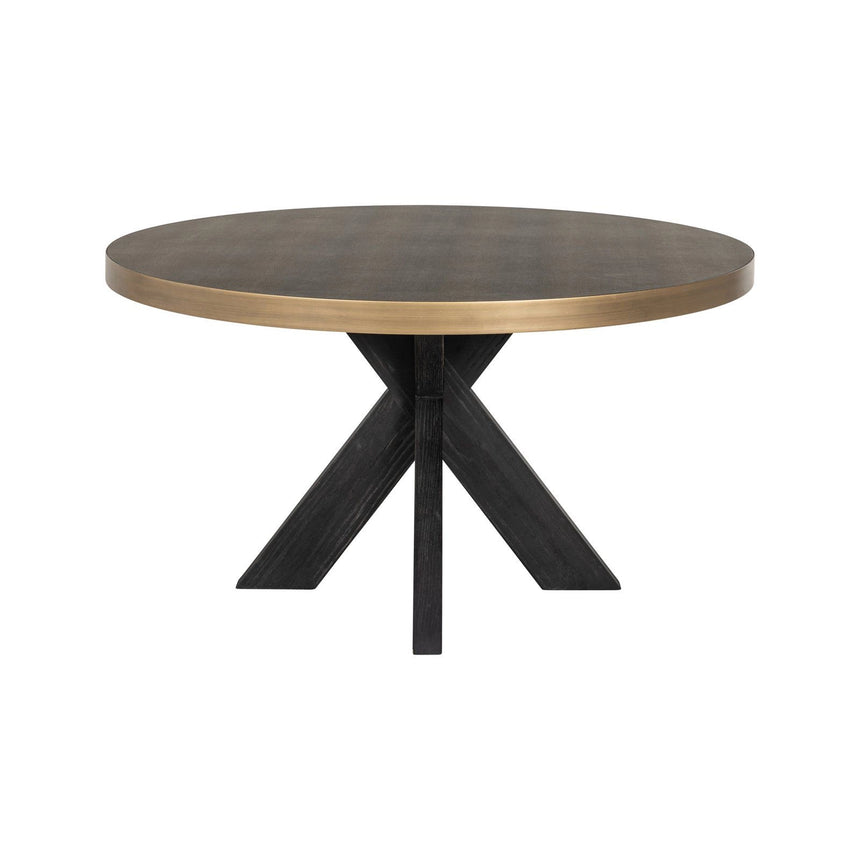 Esstisch Bloomville in brass shagreen, 140x140x76 cm von Richmond Interiors – Produktbild 3