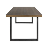 Esstisch Bloomville in brass shagreen, 200x100x76 cm von Richmond Interiors – Produktbild 2