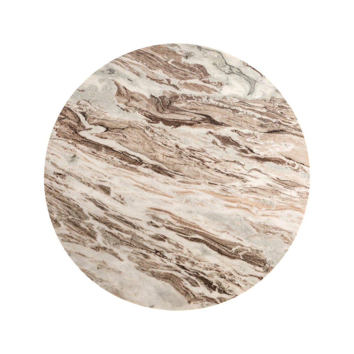 Esstisch Bottega aus Toronto-Marmor in Blush beige, 140x140x77 cm von Richmond Interiors – Produktbild 3