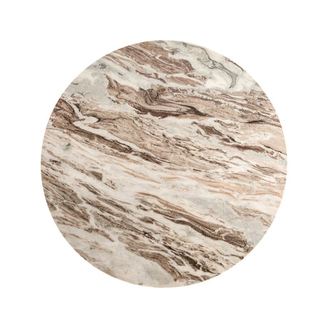 Esstisch Bottega aus Toronto-Marmor in Blush beige, 140x140x77 cm von Richmond Interiors – Produktbild 3