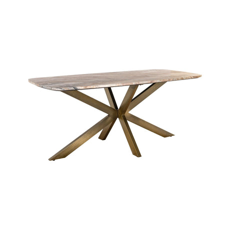 Esstisch Bottega aus Toronto-Marmor in Blush beige, 220x100x78 cm von Richmond Interiors – Produktbild 1