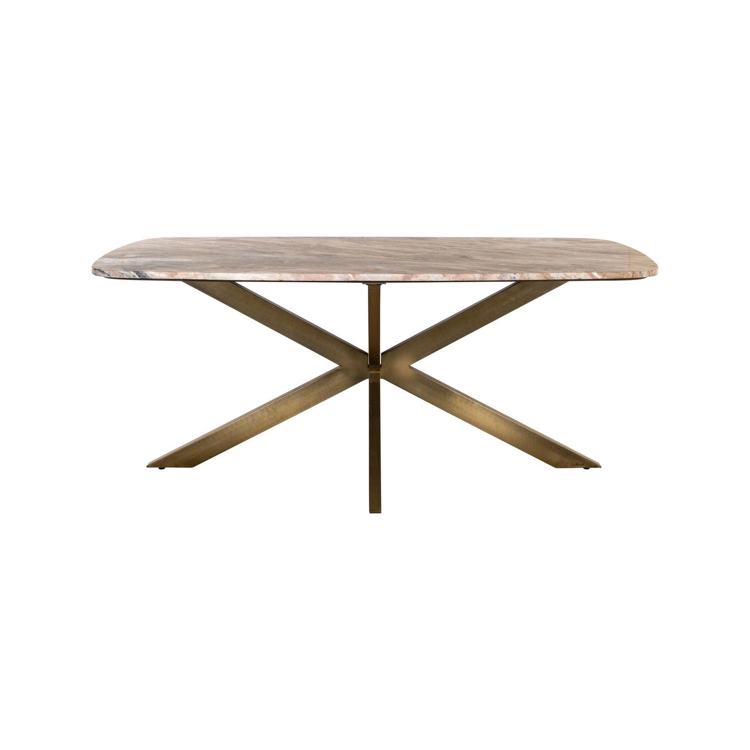 Esstisch Bottega aus Toronto-Marmor in Blush beige, 220x100x78 cm von Richmond Interiors – Produktbild 3