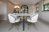 Esstisch Bottega aus Toronto-Marmor in Blush beige, 220x100x78 cm von Richmond Interiors – Produktbild 7