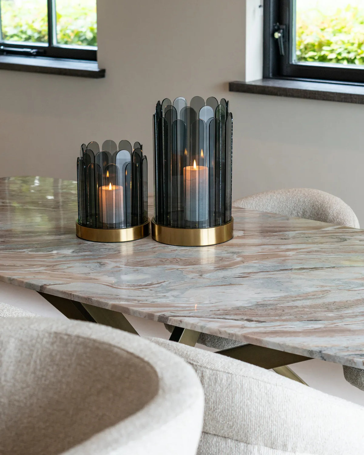 Esstisch Bottega aus Toronto-Marmor in Blush beige, 220x100x78 cm von Richmond Interiors – Produktbild 9
