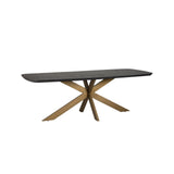 Esstisch Cambon aus Eichenfurnier in dark coffee (danish oval), 280x110x76 cm von Richmond Interiors – Produktbild 1