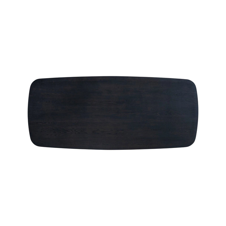 Esstisch Cambon aus Eichenfurnier in dark coffee (danish oval), 280x110x76 cm von Richmond Interiors – Produktbild 3