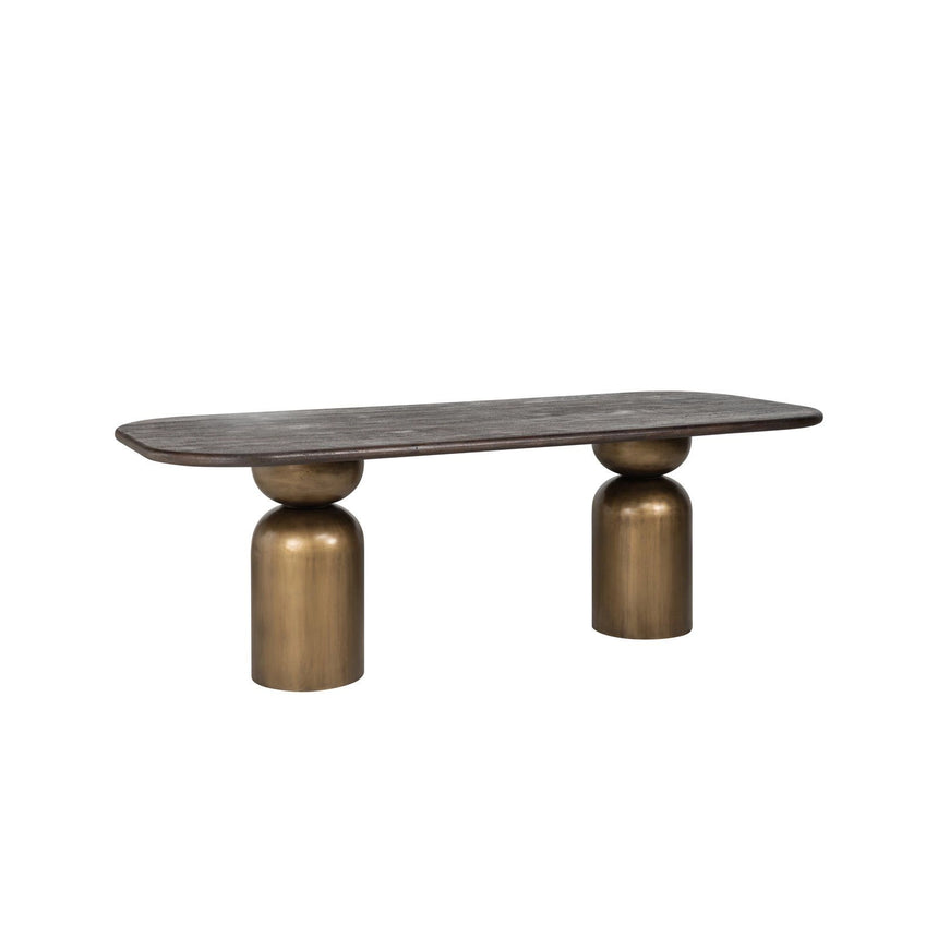 Esstisch Cavo aus Akazienholz in braun, 230x100x78 cm von Richmond Interiors – Produktbild 1