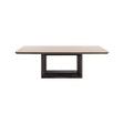 Esstisch Claremont aus Travertin und Eichenfurnier in beige, 230x100x76 cm von Richmond Interiors – Bild 2
