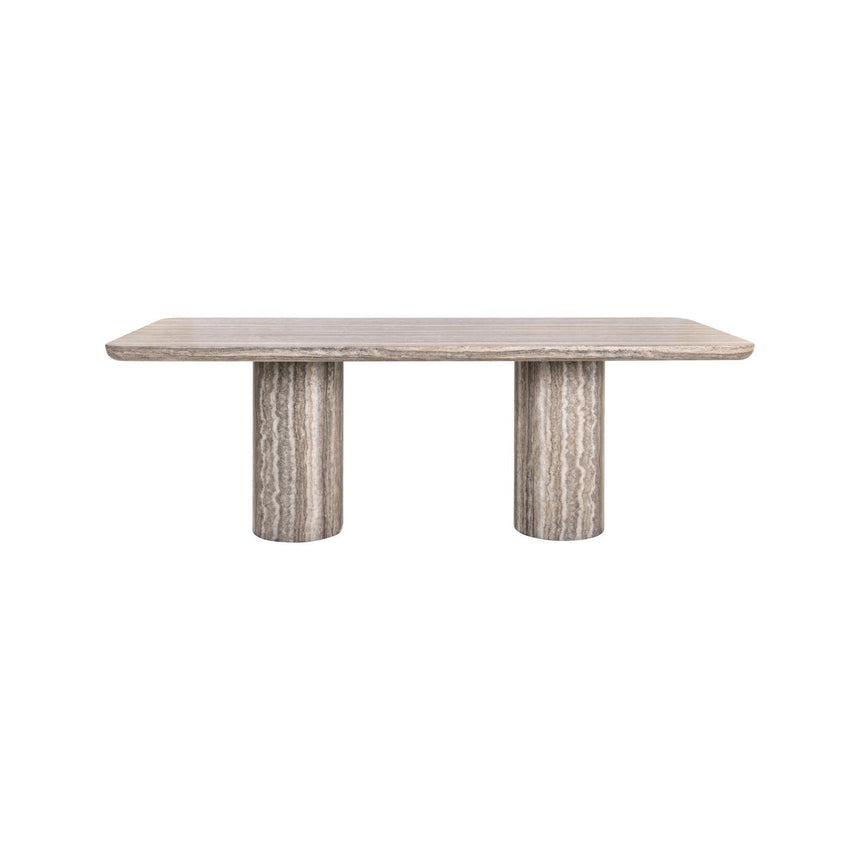 Esstisch Denizly aus Guangxi-Marmor in grau, 225x100x76 cm von Richmond Interiors – Bild 2