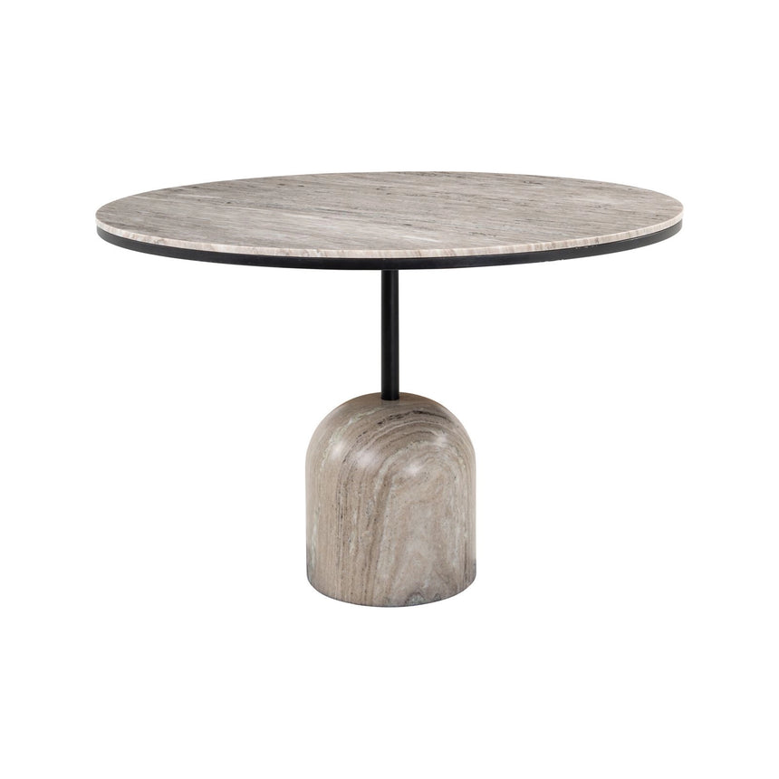 Esstisch Duncan aus Morchana-Marmor sandfarbend, 120x120x76 cm von Richmond Interiors – Bild 1