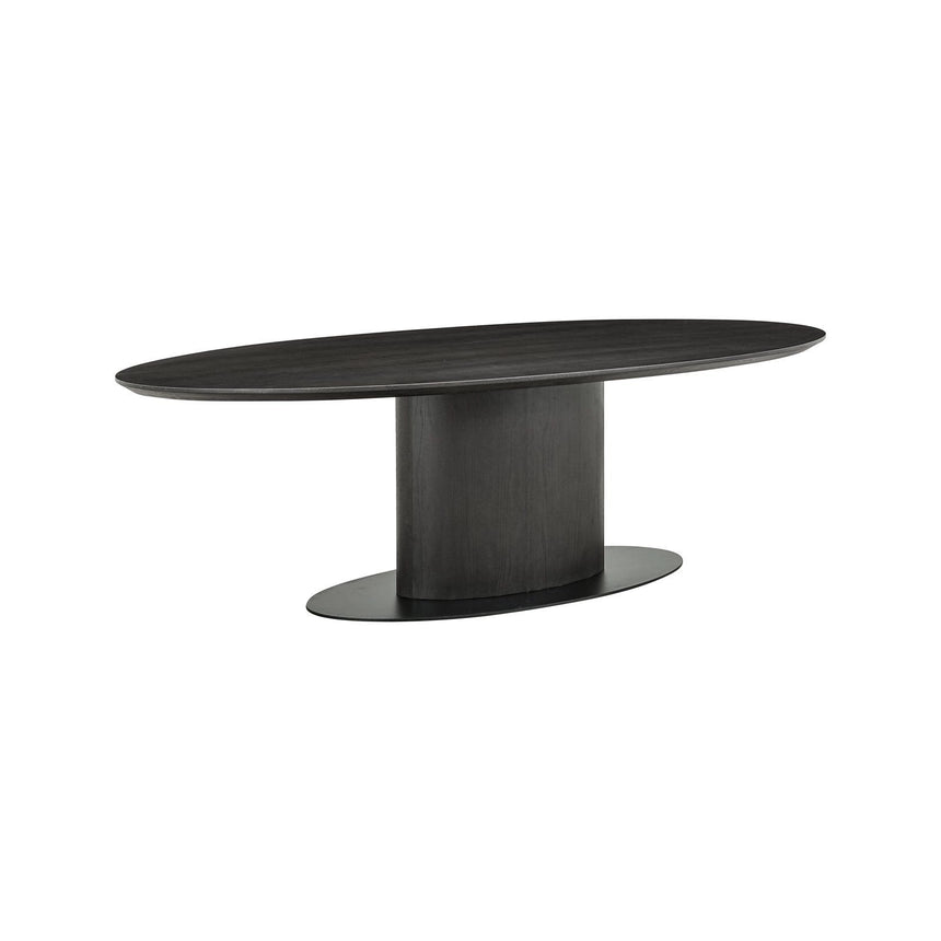 Esstisch Gordon aus Eichenfurnier in dark coffee, 210x105x76 cm von Richmond Interiors – Produktbild 1