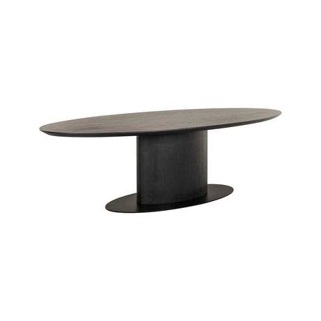 Esstisch Gordon aus Eichenfurnier in dark coffee, 300x115x76 cm von Richmond Interiors – Produktbild 1