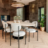 Esstisch Hampton in beige, 230x100x78 cm von Richmond Interiors – Produktbild 10