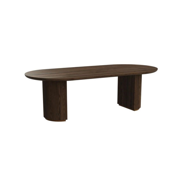Esstisch Kingston aus Eichenfurnier in braun, 280x100x76 cm von Richmond Interiors – Bild 1