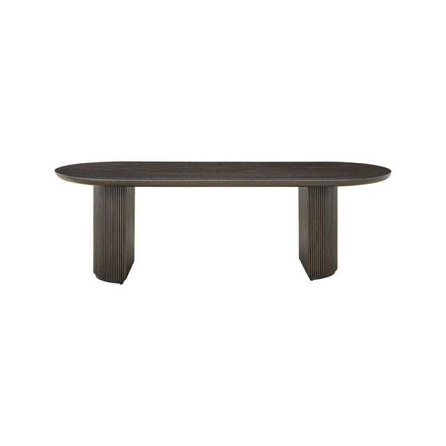 Esstisch Kingston aus Eichenfurnier in dark coffee, 280x100x76 cm von Richmond Interiors – Bild 3