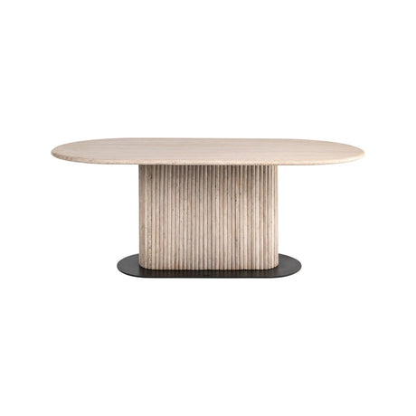 Esstisch La Cantera in beige, 200x100x76 cm von Richmond Interiors – Produktbild 2