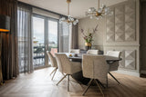 Esstisch Luxor aus Eiche in braun, 235x110x75 cm von Richmond Interiors – Bild 15