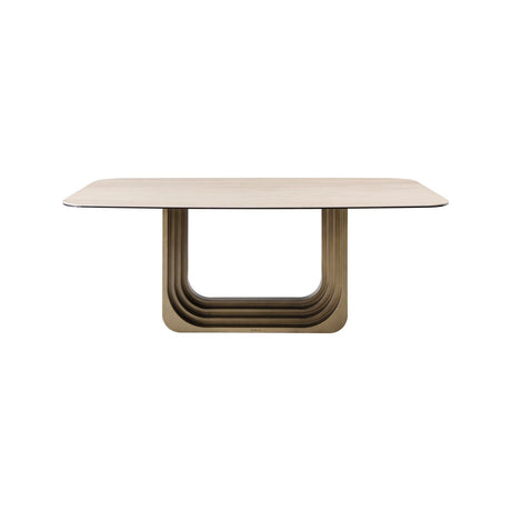 Esstisch Maxfield in beige, 200x100x75 cm von Richmond Interiors – Bild 2