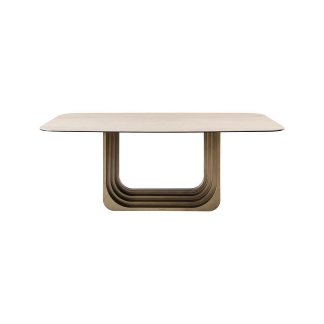 Esstisch Maxfield in beige, 200x100x75 cm von Richmond Interiors – Bild 2