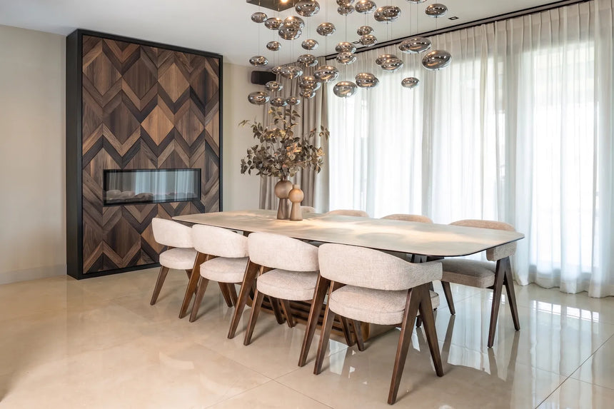 Esstisch Maxfield in beige, 300x120x75 cm von Richmond Interiors – Bild 2