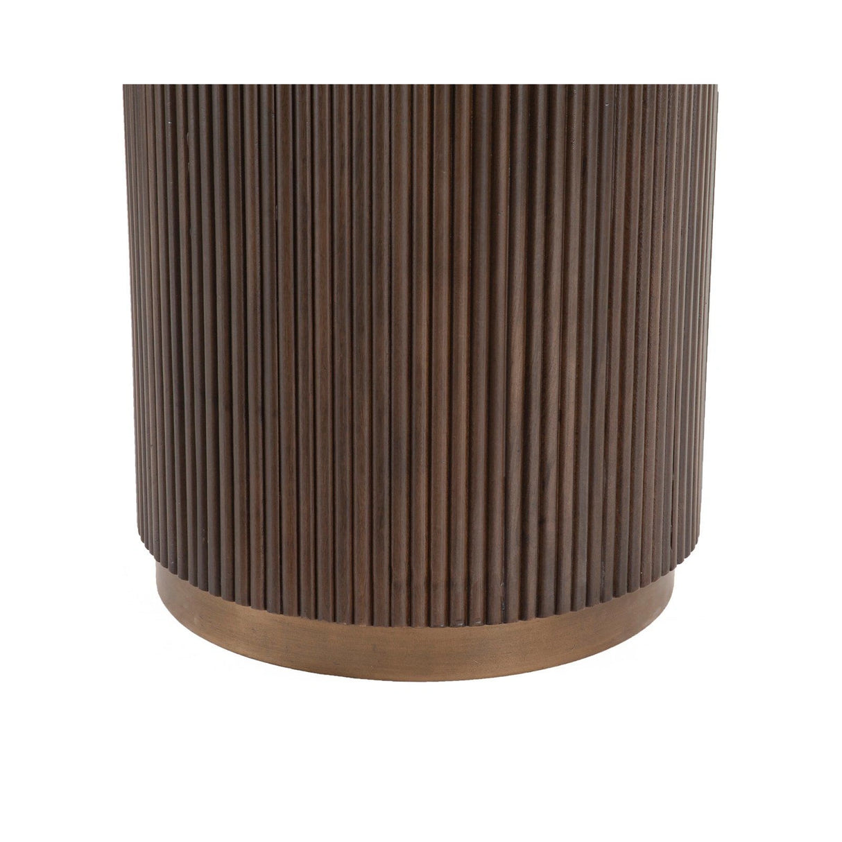 Esstisch Mayfield aus Marmor in weiß/braun, 120x120x76 cm von Richmond Interiors – Produktbild 2