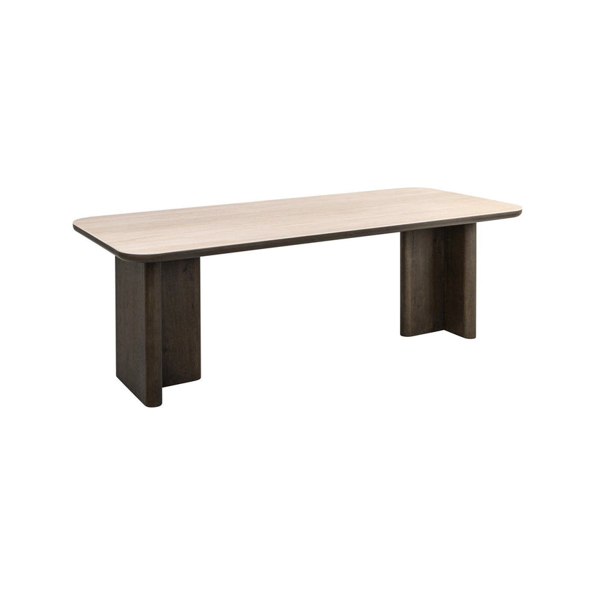 Esstisch Nando aus Eichenfurnier in braun, 230x100x77 cm von Richmond Interiors – Produktbild 1