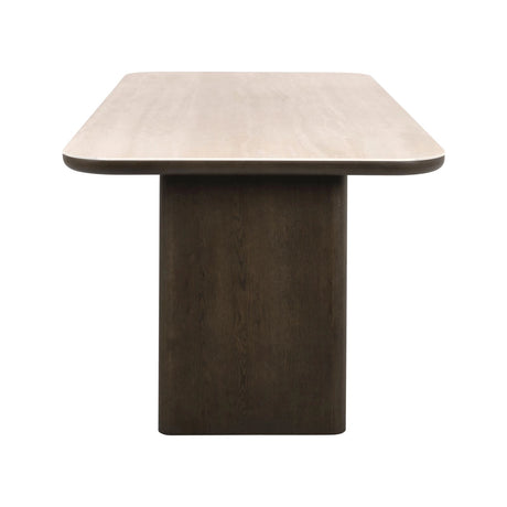 Esstisch Nando aus Eichenfurnier in braun, 230x100x77 cm von Richmond Interiors – Produktbild 3