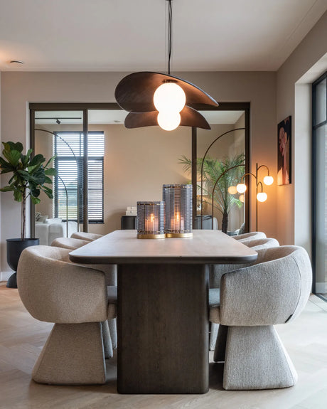 Esstisch Nando aus Eichenfurnier in braun, 230x100x77 cm von Richmond Interiors – Produktbild 7