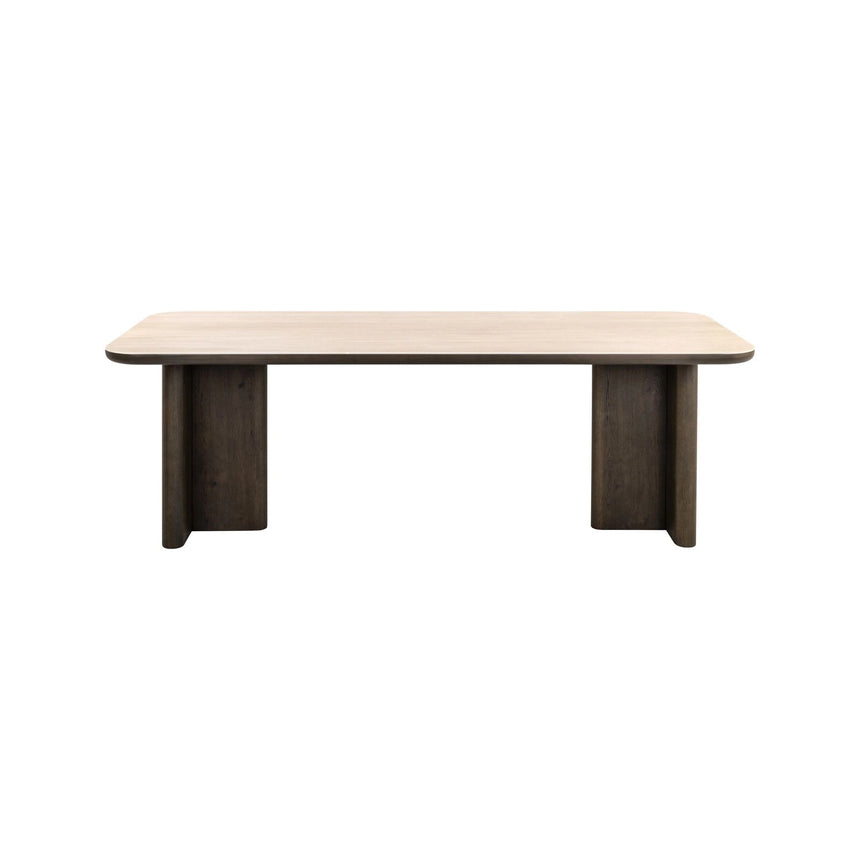 Esstisch Nando aus Eichenfurnier in braun, 269,5x100x76 cm von Richmond Interiors – Produktbild 2