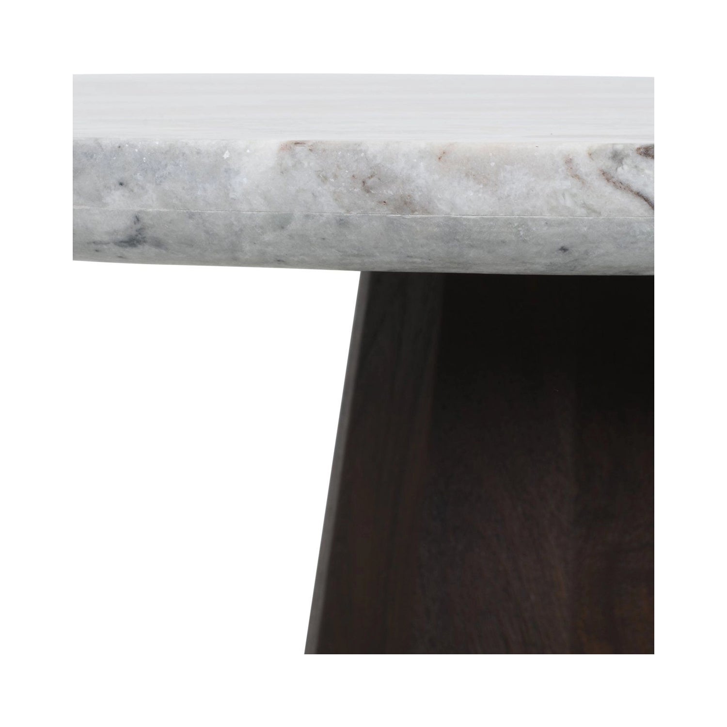 Esstisch Oberoy aus Toronto-Marmor in Blush beige, 130x130x77 cm von Richmond Interiors – Produktbild 4