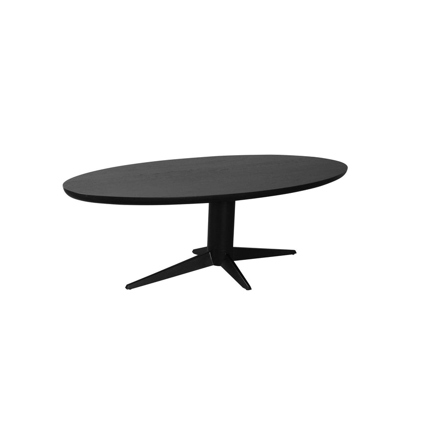 Esstisch Rayford aus Eiche in schwarz, 230x110x76 cm von Richmond Interiors – Produktbild 1