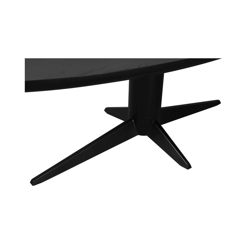 Esstisch Rayford aus Eiche in schwarz, 230x110x76 cm von Richmond Interiors – Produktbild 4
