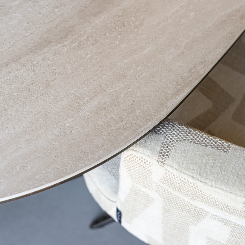 Esstisch Ritz in beige, 220x110x75,5 cm von Richmond Interiors – Produktbild 4